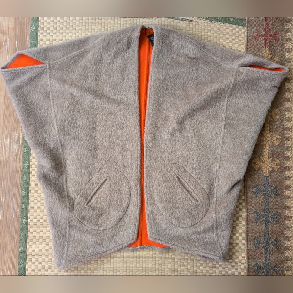 Zero + Maria Cornejo Alpaca and Wool Cardigan Women's Size Small Made in NY, USA